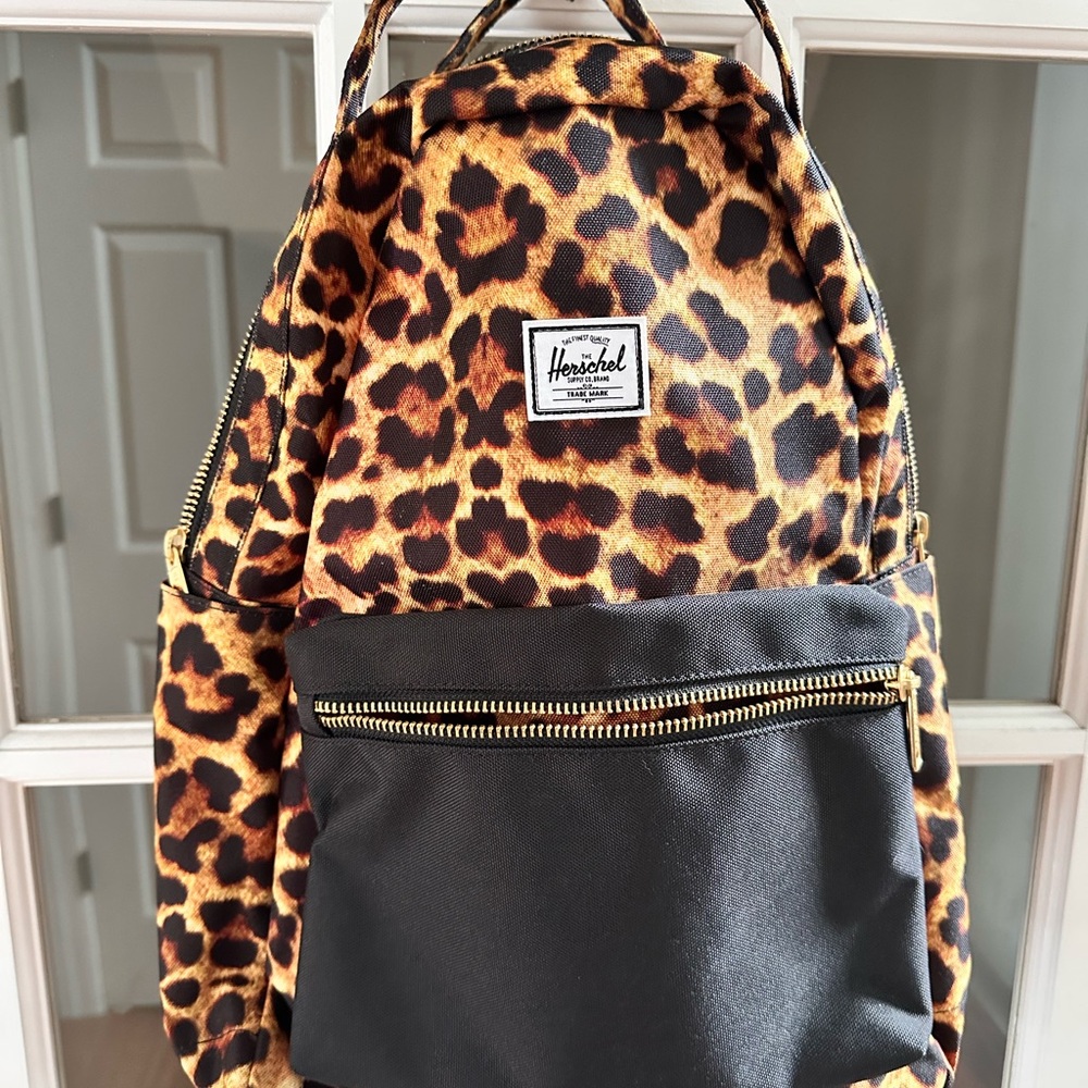 Herschel Leopard Print Backpack